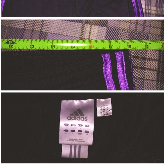 🖤💜Adidas track pants - Picture 3 of 12